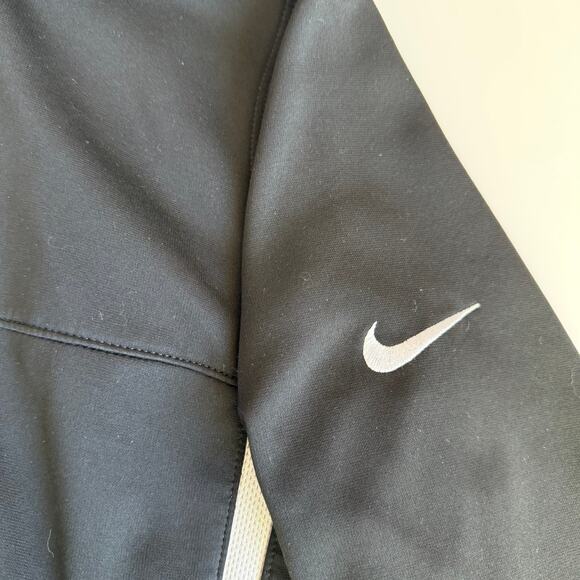 Nike Golf Therma-fit 1/4 Zip Pullover Pockets Black - Picture 4 of 9